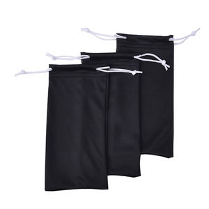 פאוץ תיק לוגו מותאם אישית הדפסת מחזיק משקפיים שמש כיסוי משקפיים רך בד בד מיקרופייבר אריזת משקפי שמש פאוץ - Product Image 6