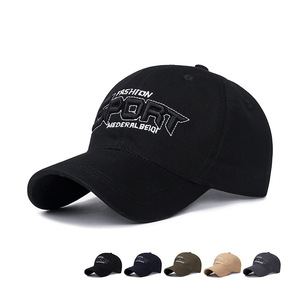 Spring Autumn Cotton Baseball <b>Cap</b> For Men <b>Women</b> Casual Sports Sun Protection Hat Breathable 3D Embroidered Adult Size - Product Image 1