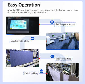 Curtain Final Height Cutting Machine Curtain Fabric Height <b>Hoist</b> Cutting Machine - Product Image 5