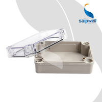 Câble ABS PVC personnalisé IP67 dans le sol Boîtier électronique extérieur en plastique/Boîte de jonction étanche pour instruments IP67