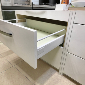 Linsont H119 Mềm Đóng Duy Nhất Chiều Cao Đường Ray Nhiệm Vụ Nặng Nề Undermount Ngăn Kéo Slide Cho Nhà Bếp Hiện Đại Khách Sạn Căn Hộ Cho Bệnh Viện - Product Image 2