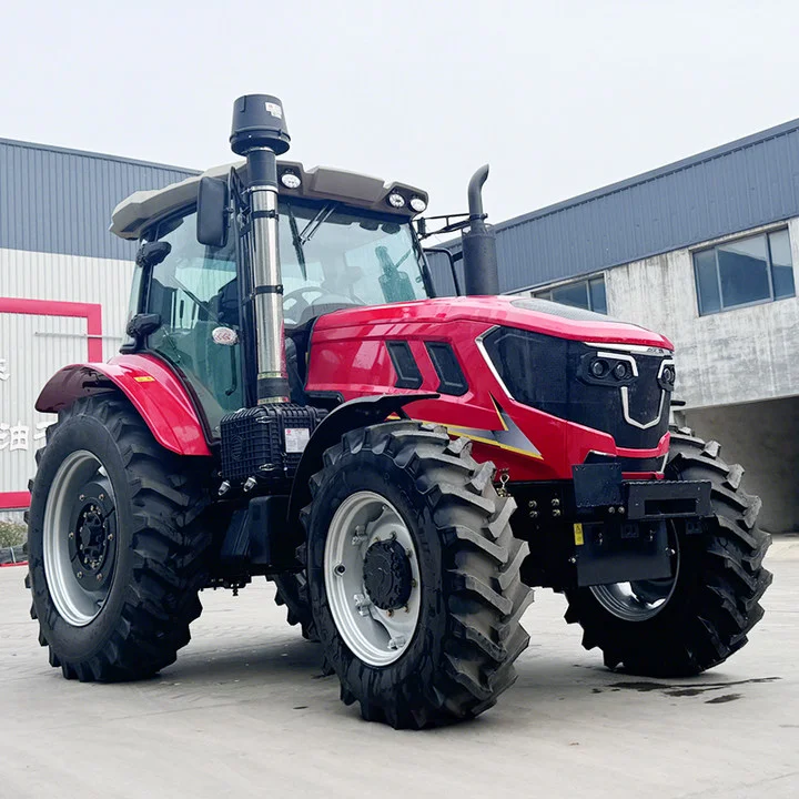 Hot Selling 4x4 180 HP Tractor Orchard Farm Diesel Engine Wheel Compact Tractors Multifunctional Agriculture Machinery Tractors