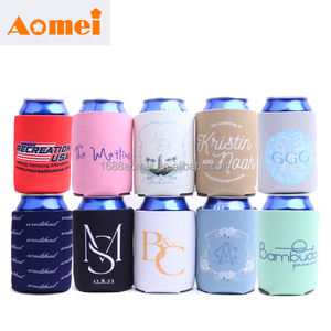 Logotipo personalizado estilo Australia 5mm fundas de botella de neopreno portátil cerveza Coozies y lata funda enfriadora soportes rechonchos - Product Image 2