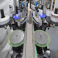 Équipement d'étiquetage pour sauce, toner, lotion, bouteille ronde, machine d'étiquetage entièrement automatique, approvisionnement direct d'usine