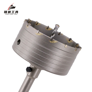 30-160 mét SDS cộng với kim cương búa khoan Bit Set thép tường lỗ Saw cho bê tông xi măng đá 10 mét Đường kính khoan công cụ với trục - Product Image 5