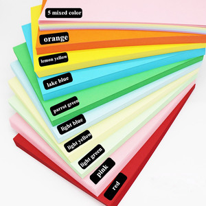 Papel Cartulina <span class=keywords><strong>de</strong></span> Color A4 <span class=keywords><strong>de</strong></span> 230 g/m², Papel para Manualidades <span class=keywords><strong>de</strong></span> Doble Cara, Colores Surtidos para Hacer Tarjetas, Origami, Impresión Láser e Inyección <span class=keywords><strong>de</strong></span> Tinta - Product Image 3