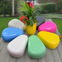 Banc en fibre de verre en forme de cœur Y836, décoration artistique, mobilier personnalisé spécial pour jardin intérieur, centre commercial, lieu public