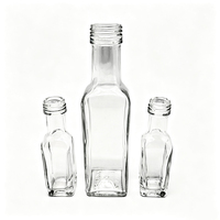 Nouvelle conception FLINT 20 ML MARASCA Bouteille en verre avec bouchon à vis argenté FINITION PP18 20ml