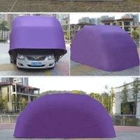 Abri de voiture moderne pliable en acier galvanisé pour garage et extérieur, abri de stationnement portable avec toile enduite de PU