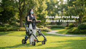 Cadre de marche médical intelligent pour personnes âgées, pour la rééducation des membres inférieurs et l'entraînement à la marche - Équipement de réadaptation en gros - BZ-QDL01 - Product Image 3