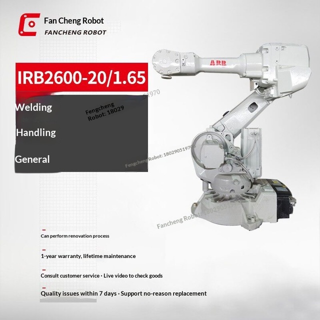 For Industrial Robot IRB2600-20-1.65 Six-Axis Welding Robotic Arm for Loading/Unloading Handling