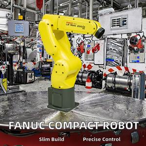 Robot de meulage et de polissage Fanuc <span class=keywords><strong>LR</strong></span> <span class=keywords><strong>Mate</strong></span> <span class=keywords><strong>200iD</strong></span>, charge utile de 7 kg, portée de 717 mm, avec moteur, PLC, engrenages, composants principaux, industries du commerce de détail - Product Image 3