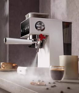 Лидер продаж, оптовая продажа, лучшая дешевая Высококачественная промышленная цифровая Полуавтоматическая кофеварка для капучино эспрессо - Product Image 1