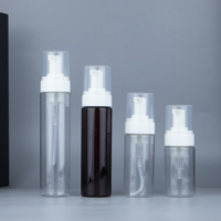 Bouteille mousseuse transparente de haute qualité de 100 ml, 150 ml, 180 ml, 200 ml, 250 ml pour savon liquide, fournie directement par l'usine