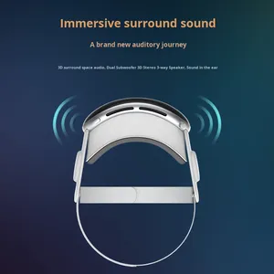 Gafas Inteligentes VisionLiteVR Todo en Uno 4K HD, Experiencia de Juego de Realidad Virtual Panorámica Inmersiva, Accesorios 3D VRPARK - Product Image 2