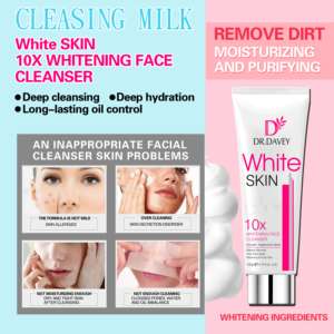 <span class=keywords><strong>DR</strong></span>.DAVEY Aufhellende Anti-Akne Feuchtigkeitsspendende Gesichtsreinigungscreme für Alle Hauttypen - Private Label OEM Hersteller - Product Image 2