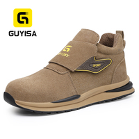 Chaussures de sécurité GUYISA, bottes de sécurité pour soudeurs, isolation 10KV, bottes de travail industrielles, unisexes, embout en plastique