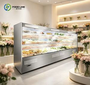 Vitrines réfrigérées pour viande, vitrines réfrigérées pour desserts, vitrines réfrigérées pour fruits d'<span class=keywords><strong>occasion</strong></span> - Product Image 2