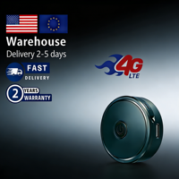 Pelacak GPS Mini Tersembunyi Magnetik Tahan Air dengan WiFi 4G LTE GSM/GPRS LBS untuk Pelacakan Aset Mobil Motor Android IOS PC