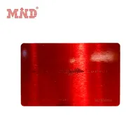 Business Card Contactless Smart RFID Chip NFC Metal Business Card Metal Chip Card