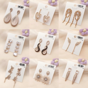 ต่างหูผู้หญิงชุบทอง 18K รุ่น 260119 <span class=keywords><strong>XUPING</strong></span> หลายแบบ ประดับเพชรคิวบิกเซอร์โคเนีย ต่างหูแบบห้อยและแบบติด แฟชั่นสำหรับผู้หญิง ขายส่ง - Product Image 2