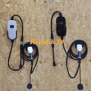 Runboev p2001 11Kw 22Kw EV nhanh chóng Trạm Sạc đống wallbox 22Kw AC EV sạc loại 2 EU treo tường 22Kw trên bảng sạc