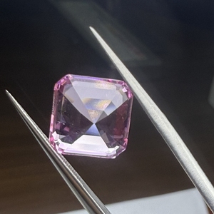 Precio de Fábrica al por Mayor, <span class=keywords><strong>Piedra</strong></span> de Zafiro Rosa con Corte Asscher Cultivada en Laboratorio en Oferta - Product Image 2