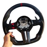 Volant de voiture en fibre de carbone M Sports en stock pour BMW F30 F10 F12 F15 F36 F20 F22 F25 F32 F35 F34 F80 F84 F85 M3 M5 E70 E90