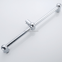 Barre de douche coulissante murale en acier inoxydable chromé, écologique, pour hôtels, design moderne DIECHENG