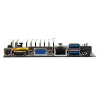 Zeroone J1900 Quad-Core CPU Desktop Motherboard Small Form LVDS Fanless Nano ITX Intel Single Memory Channel 8GB Maksimum Murah