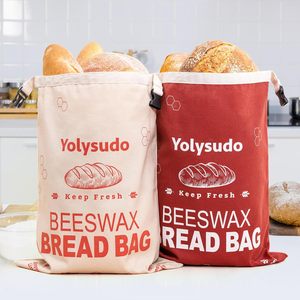 2 <span class=keywords><strong>Bolsas</strong></span> Reutilizables de Cera de Abeja para Pan, <span class=keywords><strong>Bolsas</strong></span> Grandes de Lino para Pan de Levadura, Conservan la Frescura, Se Pueden Refrigerar - Product Image 5