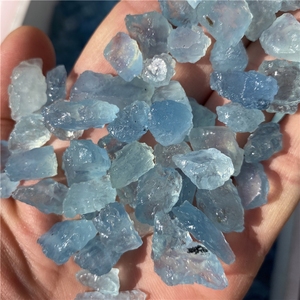 Colgante de Cristal de Aguamarina Natural de Alta Calidad de 10 a 20 mm, Piedra Suelta de Mineral Curativo para la Fabricación de Joyas - Product Image 1