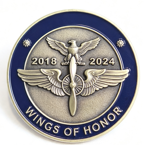 Moneta Commemorativa Personalizzata in Stile Religioso 2D, Design Semplice in <span class=keywords><strong>Oro</strong></span>, Lega Metallica Placcata, Gettone 3D con Logo Inciso al Laser - Product Image 2
