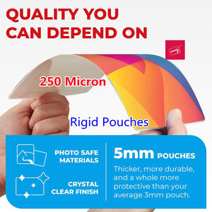 Fournisseur de gros de pochettes de plastification brillantes Micas Film de plastification A4 Film de plastification - Product Image 6