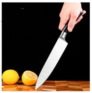 Ensemble de couteaux de chef professionnels 7 pièces, bloc de couteaux en acier inoxydable à haute teneur en carbone, lames ultra-affûtées, poignées ambidextres - Product Image 4