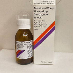 Flaconi in vetro per confezionamento all'ingrosso con tappo a facile apertura Makatussin Flasche 80 ml, tappi farmaceutici con dosaggio da 20 ml - Product Image 3