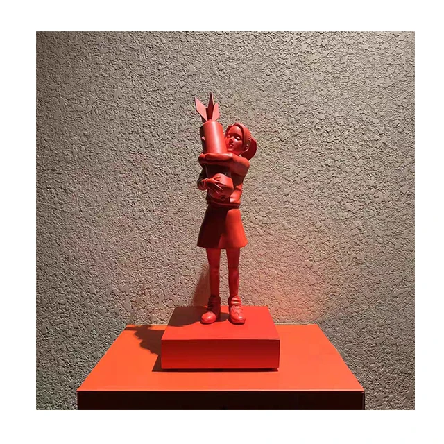 Sculpture “Bomb hugger” from Banksy - Dope! Gallery