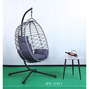 Cadeira de Balanço Tradicional de Aço Durável para Jardim ao Ar Livre para Varanda, Vila e Parque - Product Image 6