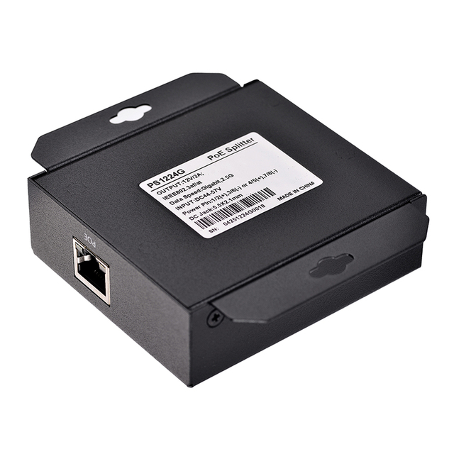 SDAPO PS1224G Gigabit PoE Splitter 2.5Gbps IEEE802.3af/at/bt Protocol Active Ethernet PoE Splitter