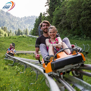 Scenic Outdoor Équipement d'amusement à grande échelle Double-track Jungle Crossing Tube Mountain Rail Car Summer Toboggan - Product Image 6
