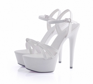 Nuovi Sandali da Donna con <span class=keywords><strong>Tacco</strong></span> Sottile da 6 Pollici, Antiscivolo e Resistenti all'Usura, per Pole Dance, Discoteca e Banchetti - Product Image 4