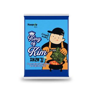 King of Kim, Alga Nori Seca y Sazonada al Estilo Coreano, Certificada Halal, HACCP, FSCC22000, en Bolsa - Product Image 1