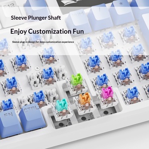 Smailwolf SK15 95 Keys Wired Mechanical Keyboard Hot Swappable N Key Rollback Computer Game Keyboard for Gamer Office - Product Image 2