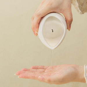 เชิงเทียนเซรามิกที่สง่างามสีขาวว่างเปล่ารูปร่างที่กำหนดเองของตกแต่งบ้านของขวัญ DF1787 - Product Image 1