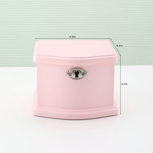 Boîte à bijoux pour filles, nouvelle conception personnalisée de luxe en forme de ballerine rose, organisateur de bijoux - Product Image 6