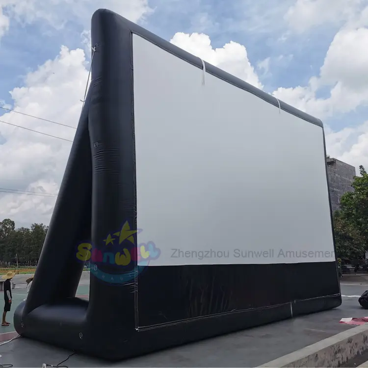 Şişme film ekranı toptan şişme arka projeksiyon ekranı sinema şişme ekran satılık