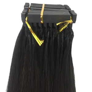 2021 Newest Hair Technician Invisible and Comfortable Second Generation wholesale 6d keratin hair extension and machine