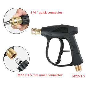 Pistolet de lavage haute pression électrique, 5 buses de pulvérisation, 3000 PSI, connecteur de <span class=keywords><strong>tuyau</strong></span> de nettoyage, connecteur rapide Karchere K2K5k7 - Product Image 2
