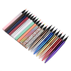Vente en gros de delineadore multicrome eyeliner gel crayon pour les <span class=keywords><strong>yeux</strong></span> pour femmes crayon marron et noir eye liner métallique stylo à colle étanche - Product Image 5