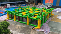 Nouveauté Lilytoys : Jeu sportif gonflable, jeux interactifs gonflables, jeux de labyrinthe gonflables sur le thème de la jungle pour enfants